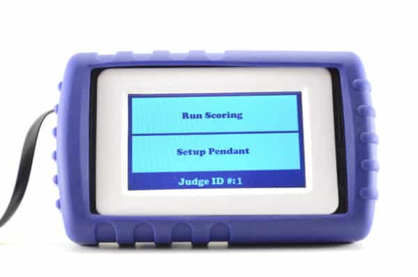 Touch Diving Judge Console - Start Screen